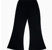 Flare Legging - Blazing Black | Blazing Black / Girl / 10