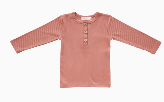 Organic Ribbed Cotton Top