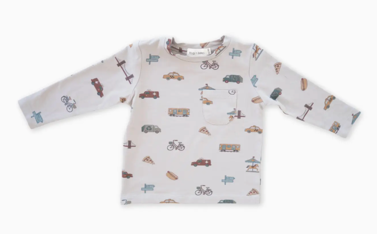 Charlie Long Sleeve Jersey Tee