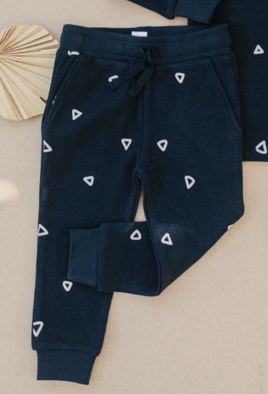 Everyday Pant | Sapphire Triangle | 2T