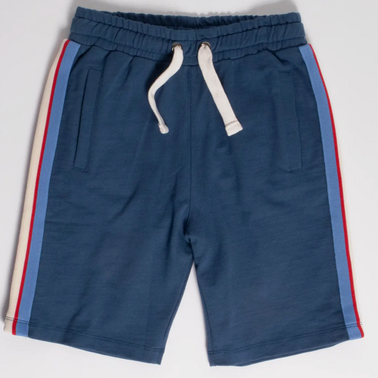 Side Taped Jog Short | Navy / S (7/8)
