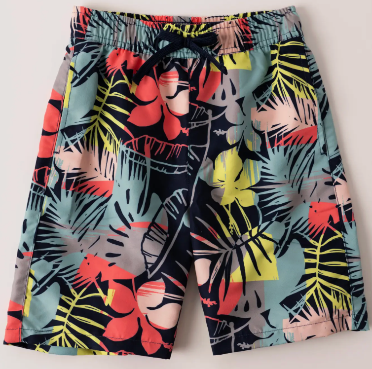 Pop Palm Swim Trunk | Multi / XS (5/6)