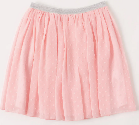 Mini Pom Pom Skirt | Cherry Blossom / S (7/8)