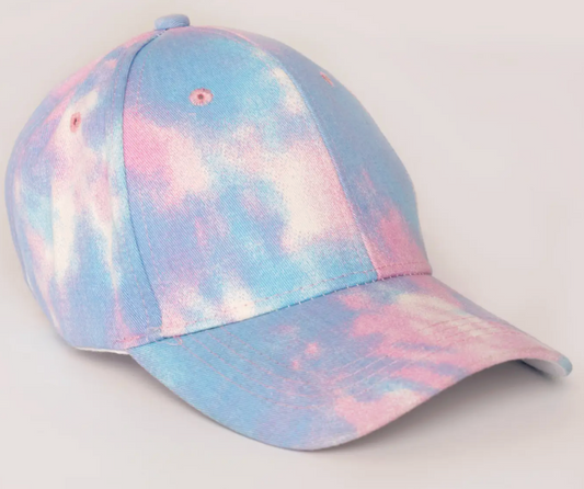 Tie Dye Baseball Cap | Sky Blue / One Size