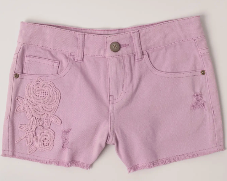 Rose Patch Short | Orchid Bouquet / 8