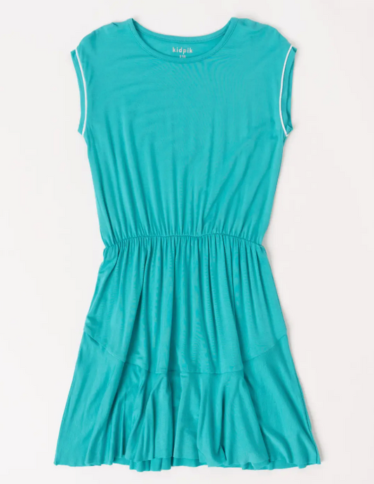 Piped Sleeve Dress | Ceramic / XS (5/6)