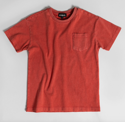 Oversized Pocket Tee | Lychee / XS (5/6)