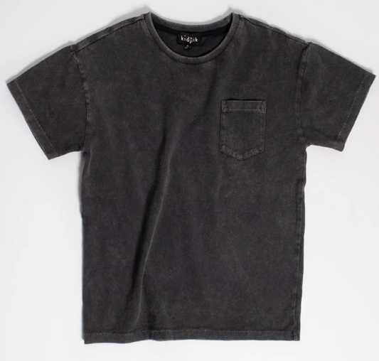 Oversized Pocket Tee | Blackened Pearl / XS (5/6)
