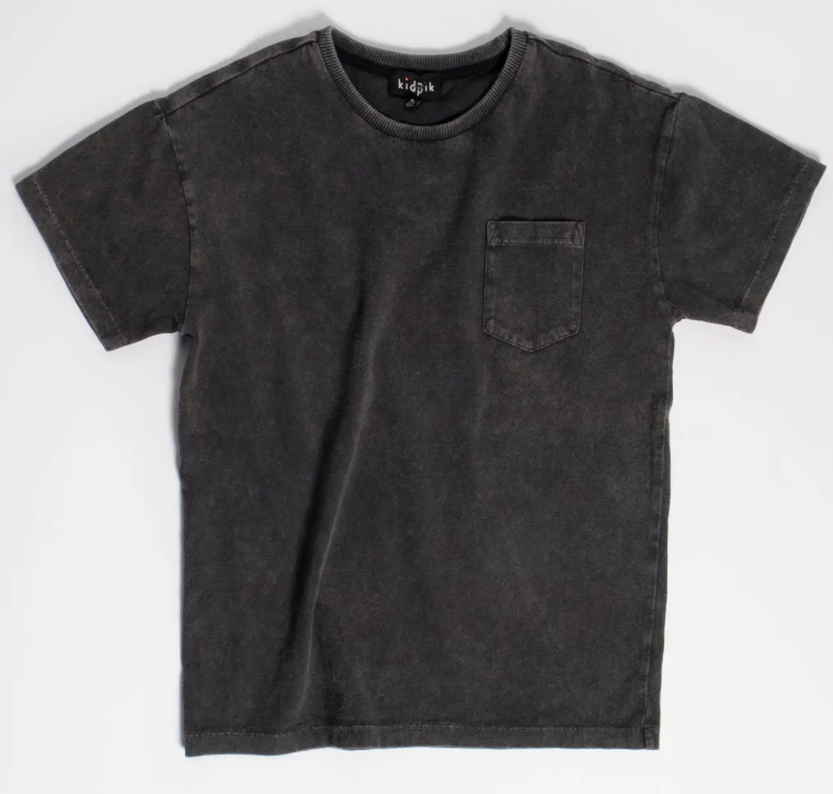 Oversized Pocket Tee | Blackened Pearl / S (7/8)