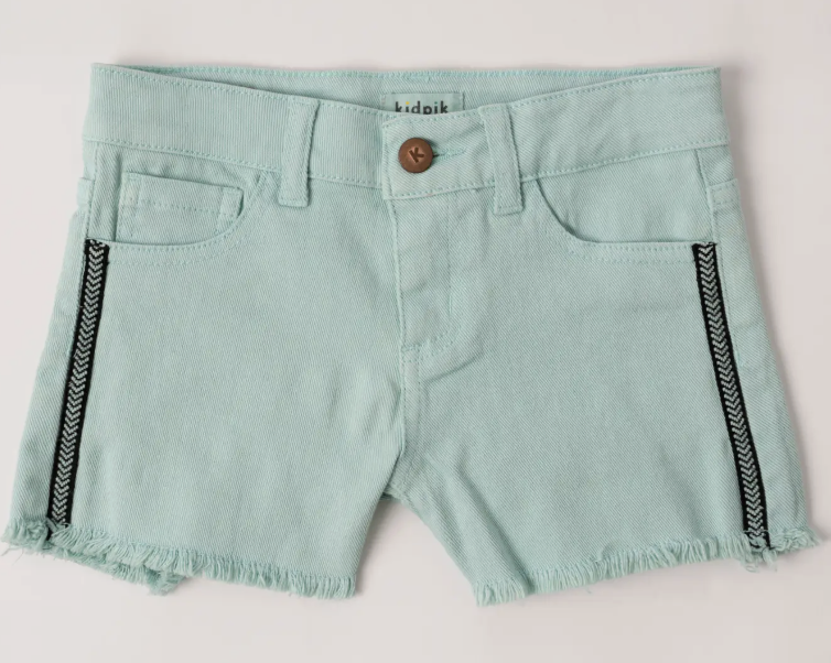 Overdyed Trimmed 5Pkt Short | Blue Tint / 5