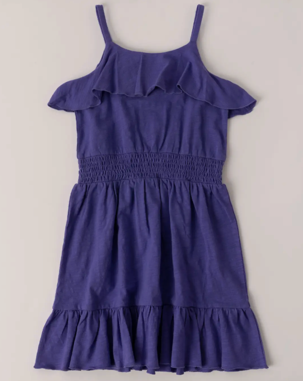 Flounce dress | Purple Opulence / XS (5/6)