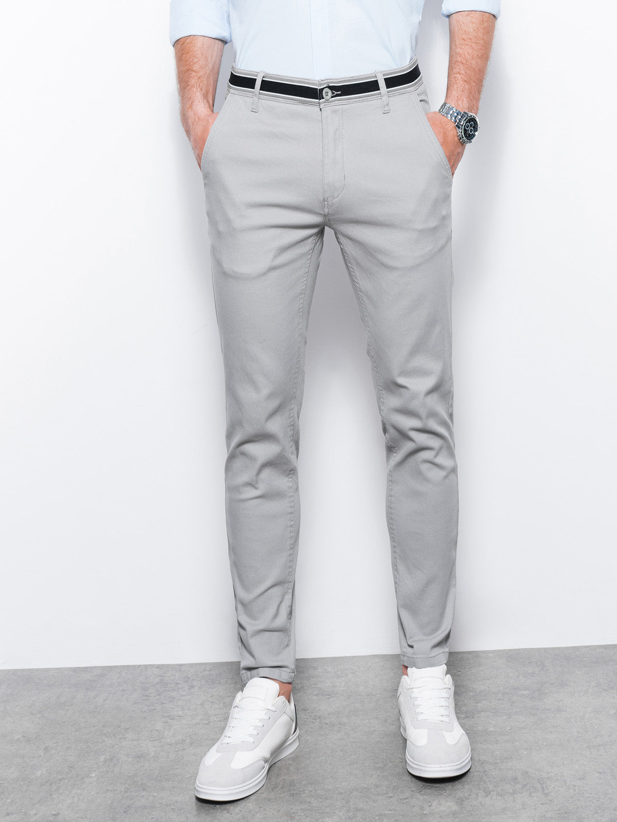 light grey chino pant