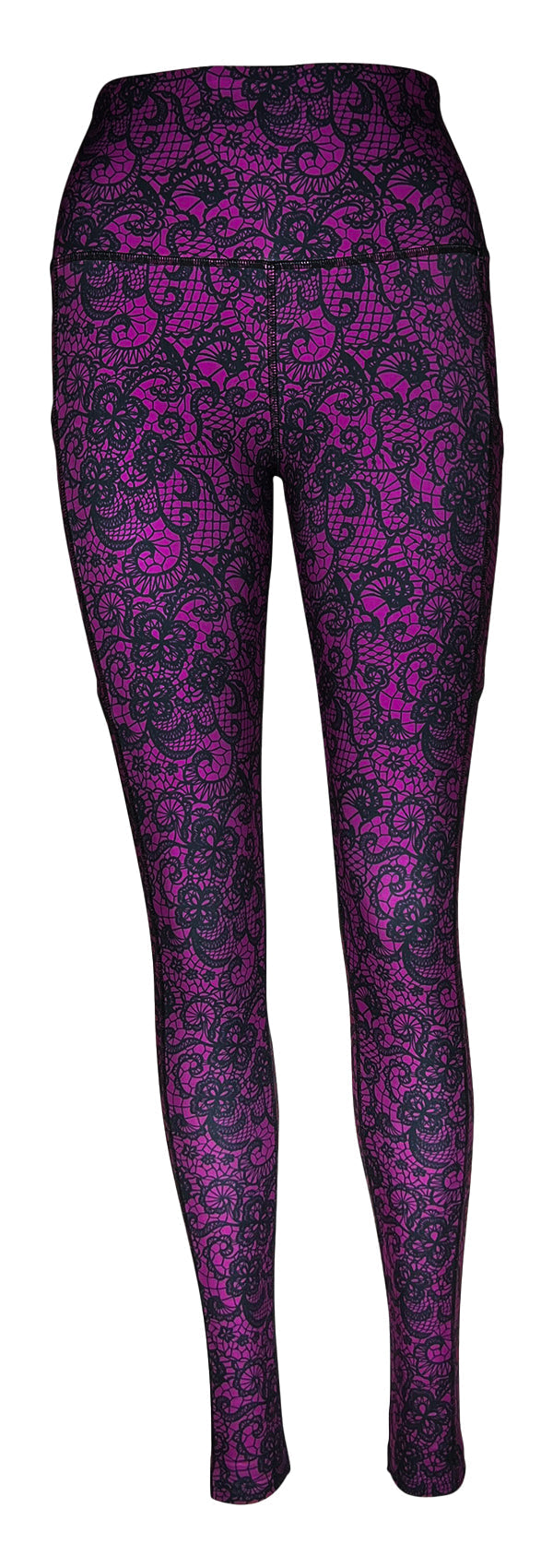 magenta dust leggings