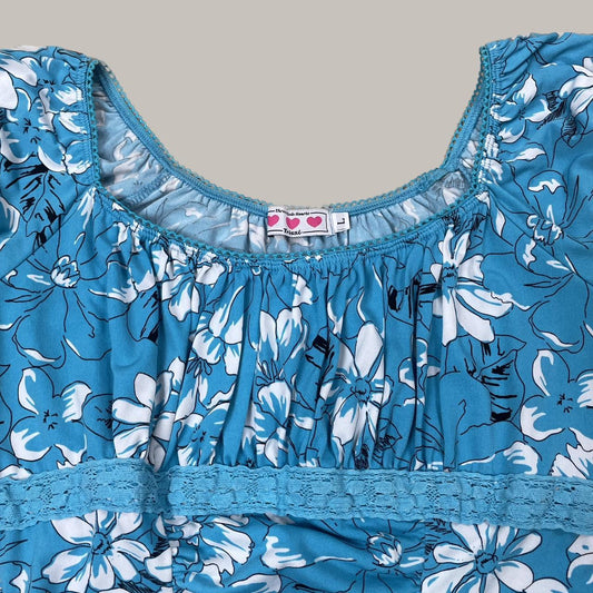 BLUE HAWAIIAN TOP