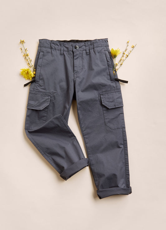 Boy's Super Stretch Cotton Cargo Pants