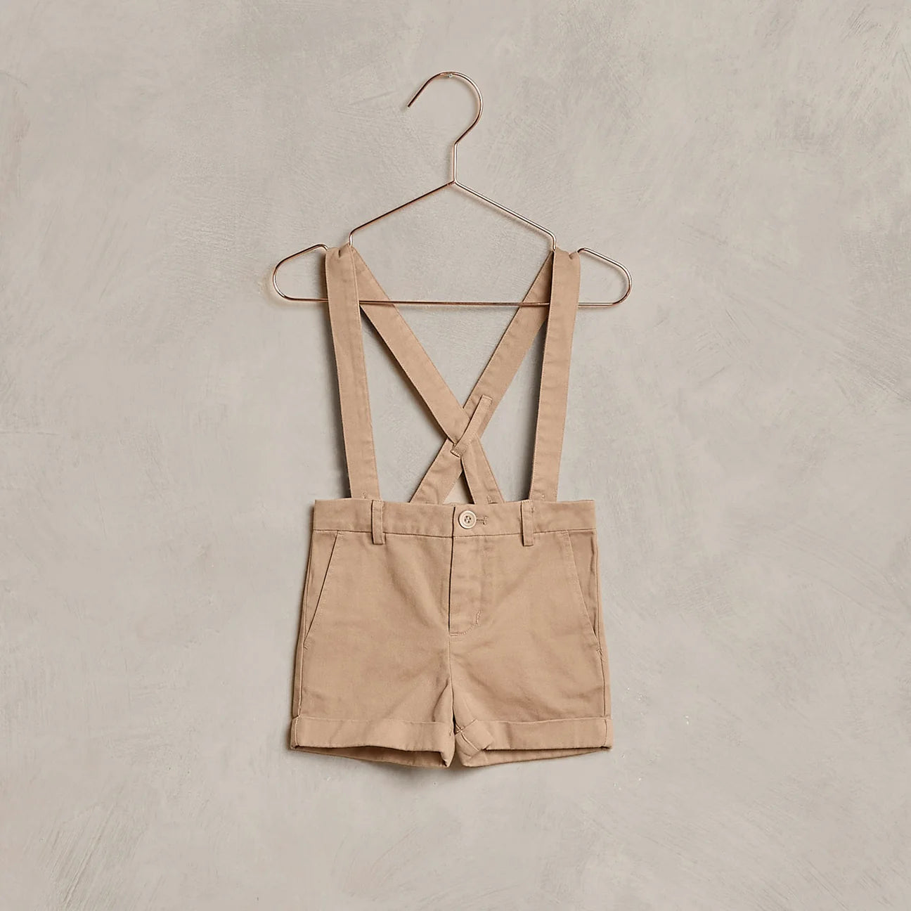 suspender short | cafe