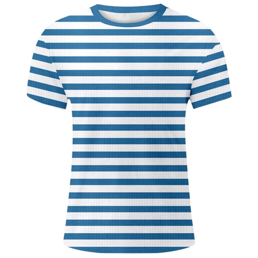Tonal Stripe Tee | Biscay Bay / XS (5/6)