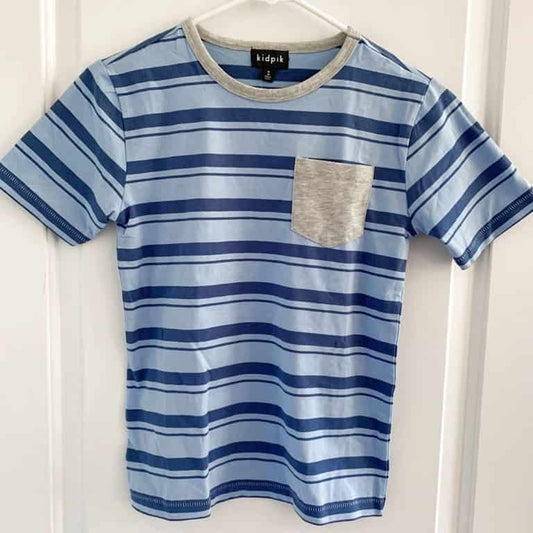 Tonal Stripe Tee | Biscay Bay / XXS (4)