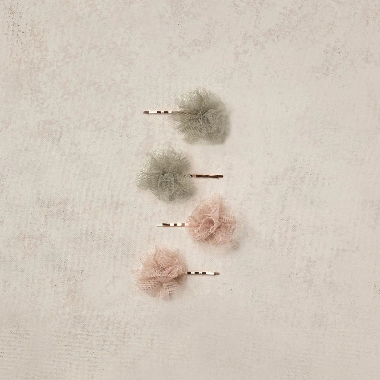 pom pom pins || blush, pine