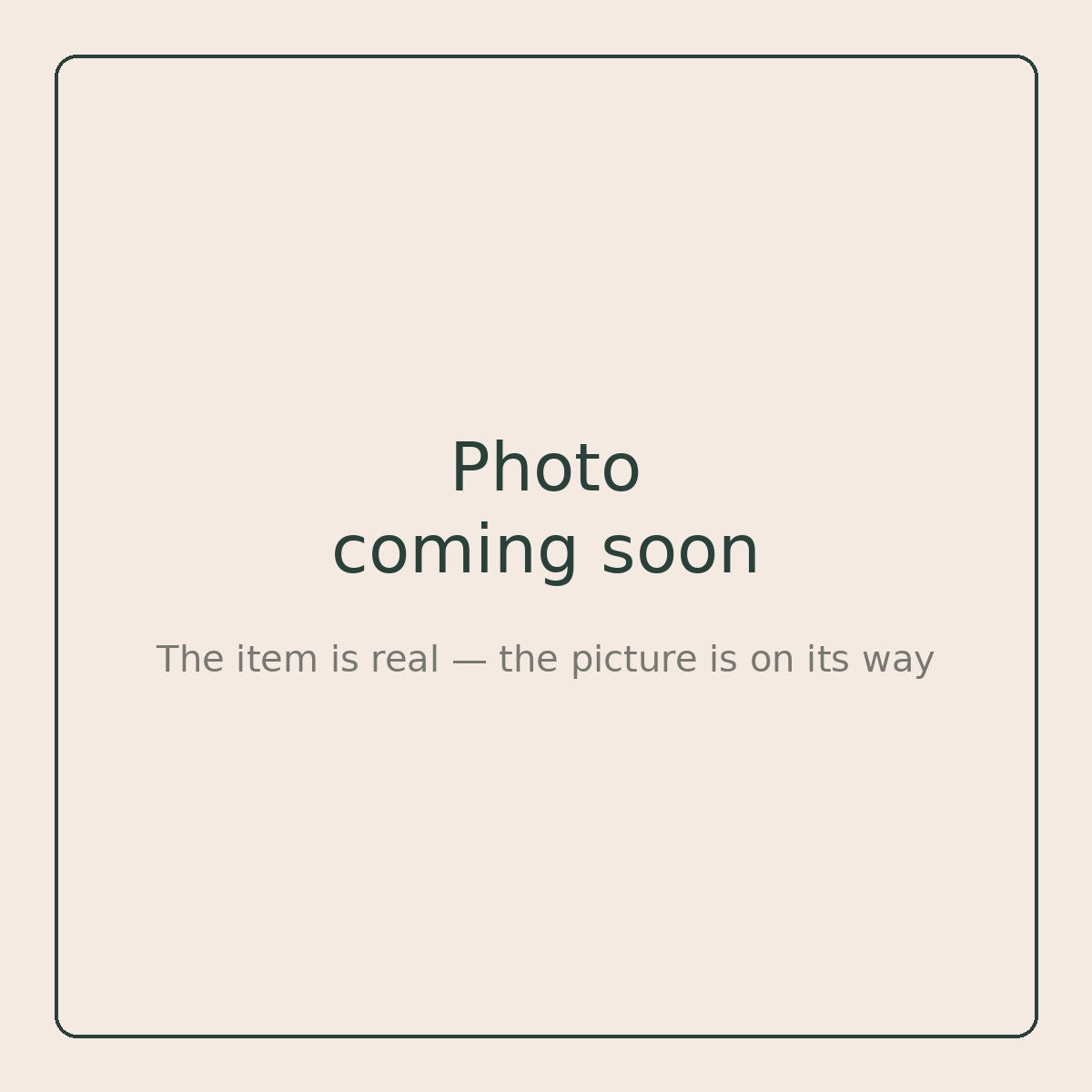 Photo coming soon