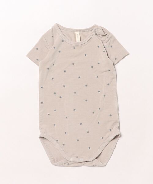 bamboo short sleeve bodysuit || stars