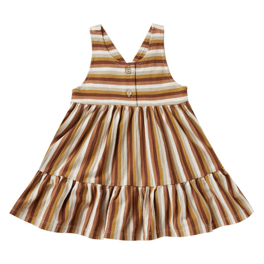 Striped ruby swing dress