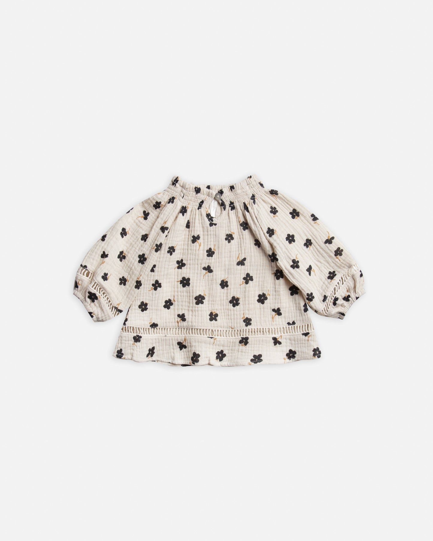 Winter Flower Quincy Blouse || Wheat
