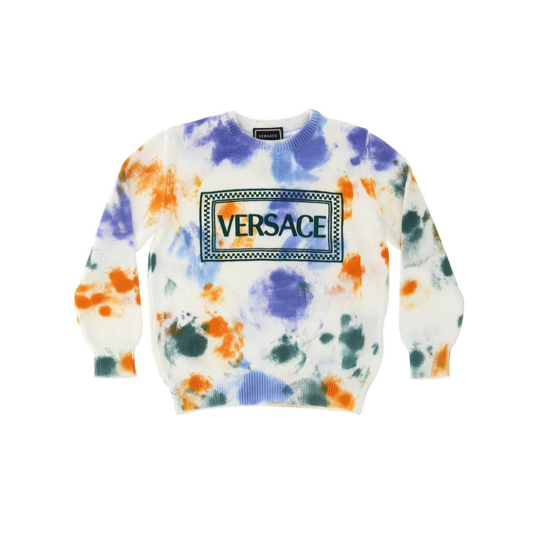 Painted 'Versace' Knit