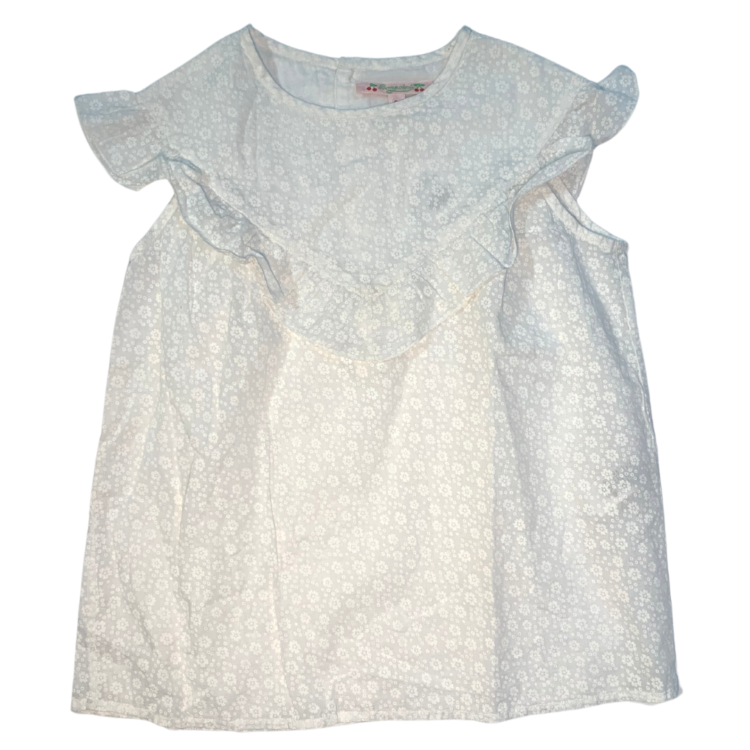 FLOWER ENGRAVED SMOCK