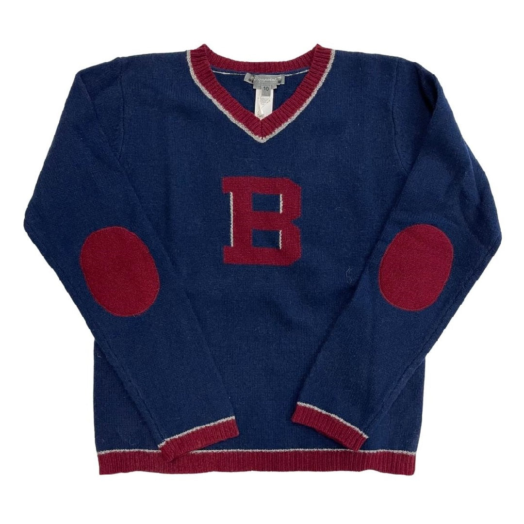 B pullover navy