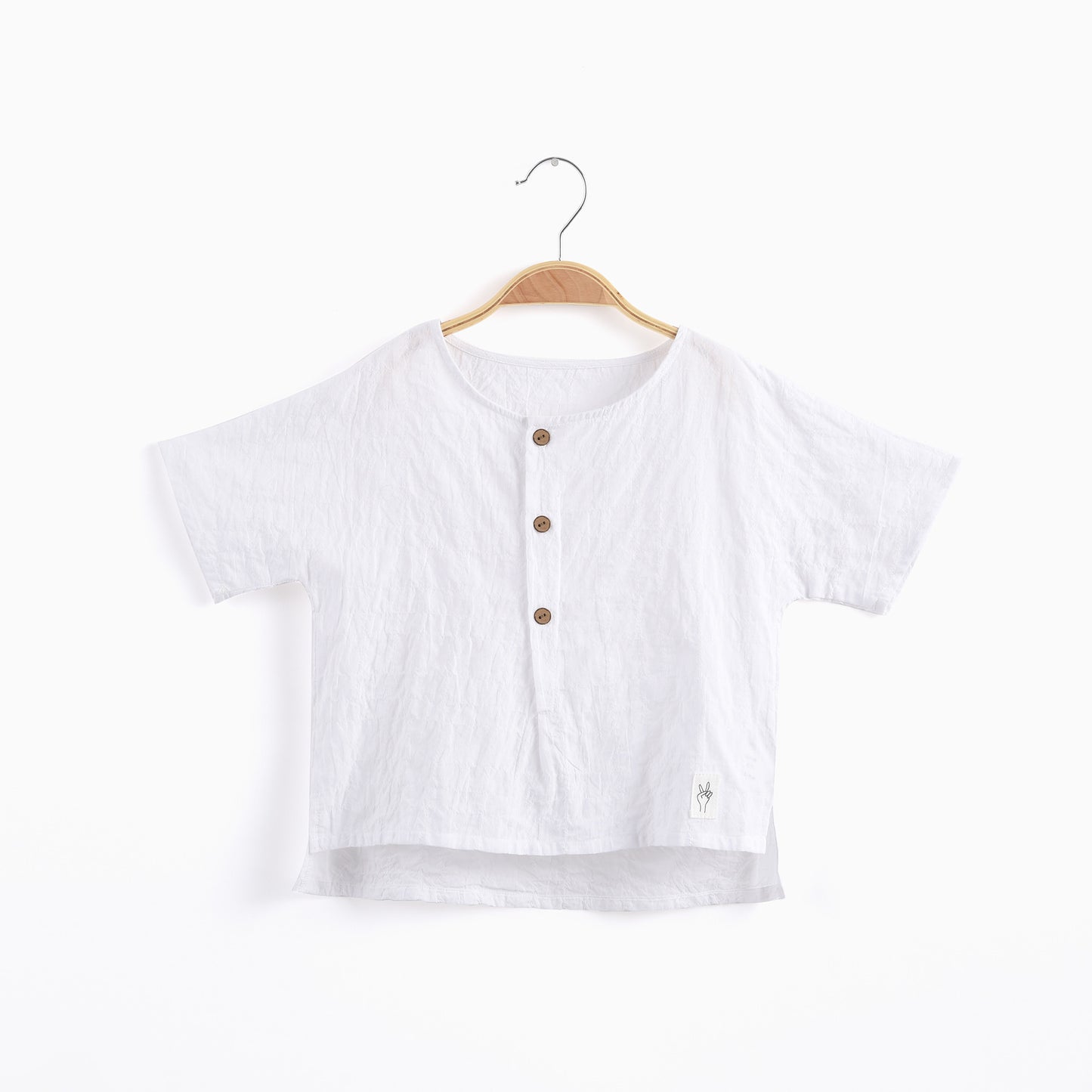crepe s/s shirt