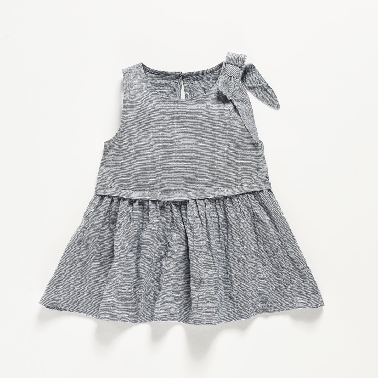 Sleeveless Round Neck Dress