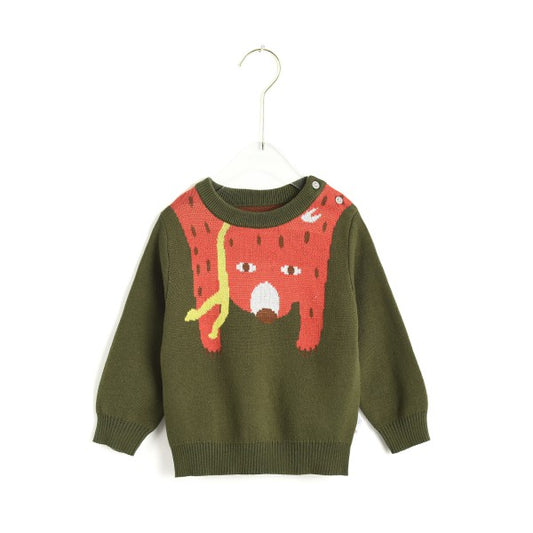 Upside Down Fox Sweater