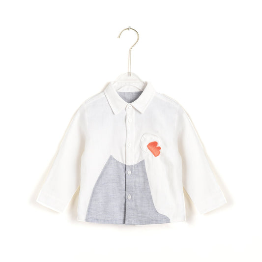 Front Patch L/S Shirt