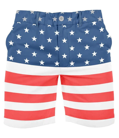 American Flag Shorts