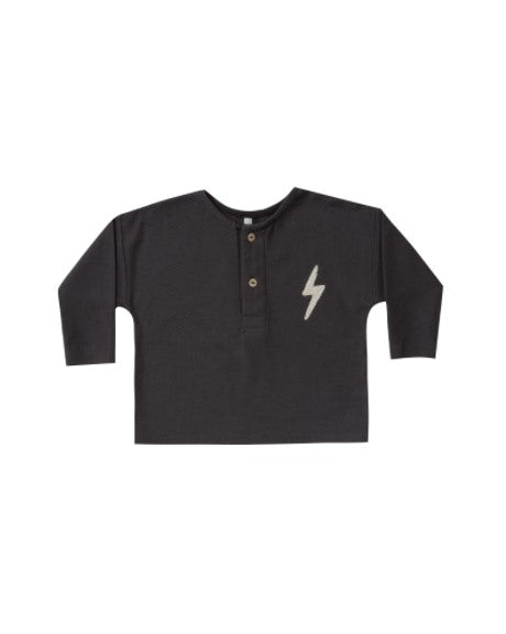 Bolt Henley || Black