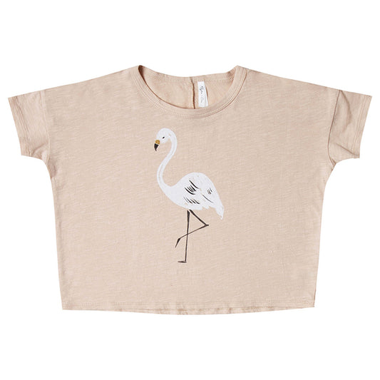 flamingo basic tee new