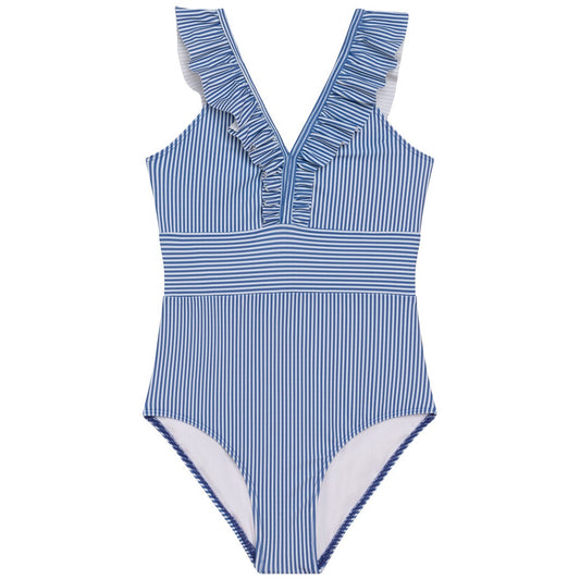 STRIPED SWIMSUIT 1 PC