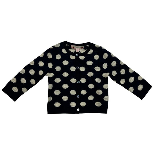 WHITE DOTS CARDIGAN