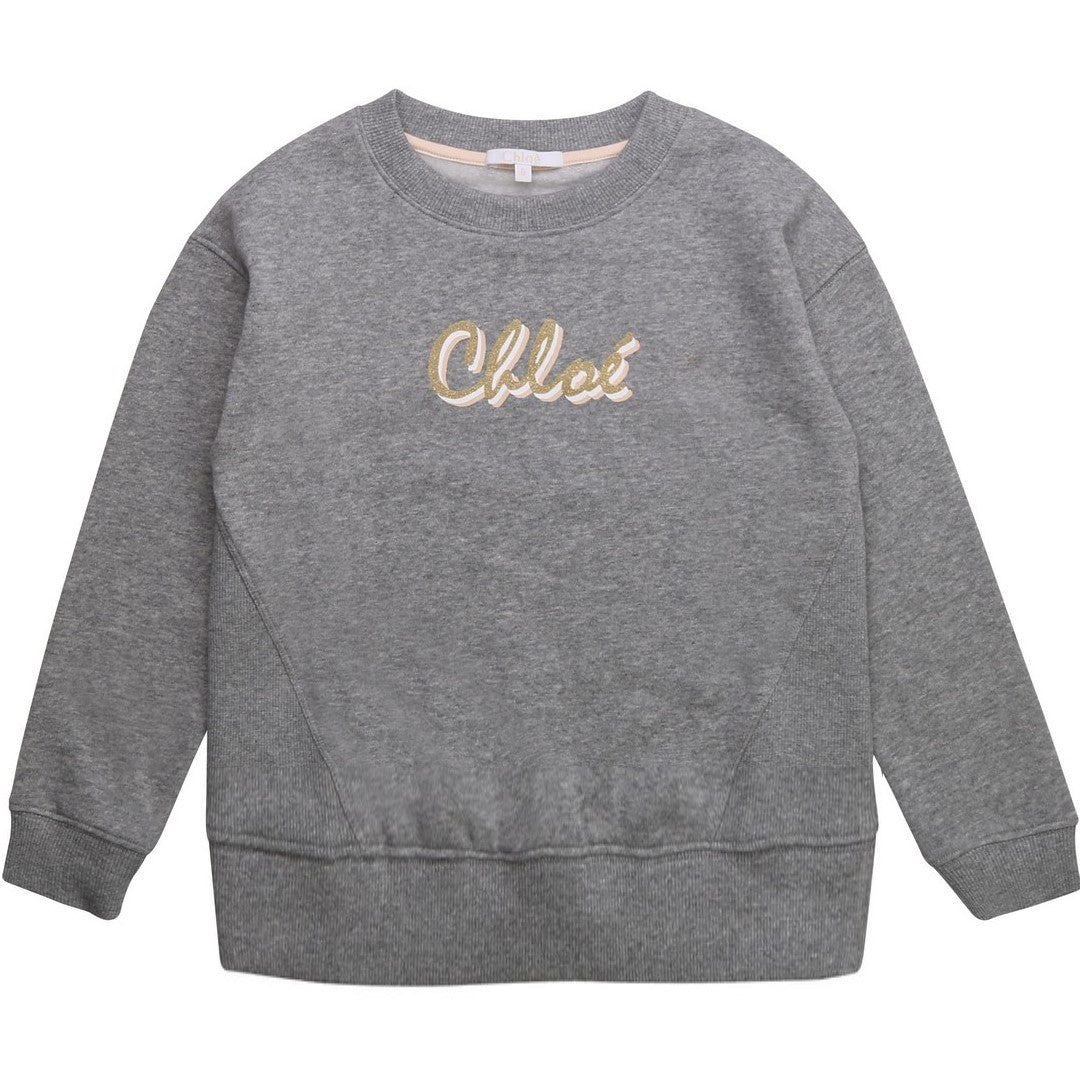Glitter Logo Sweatshirt