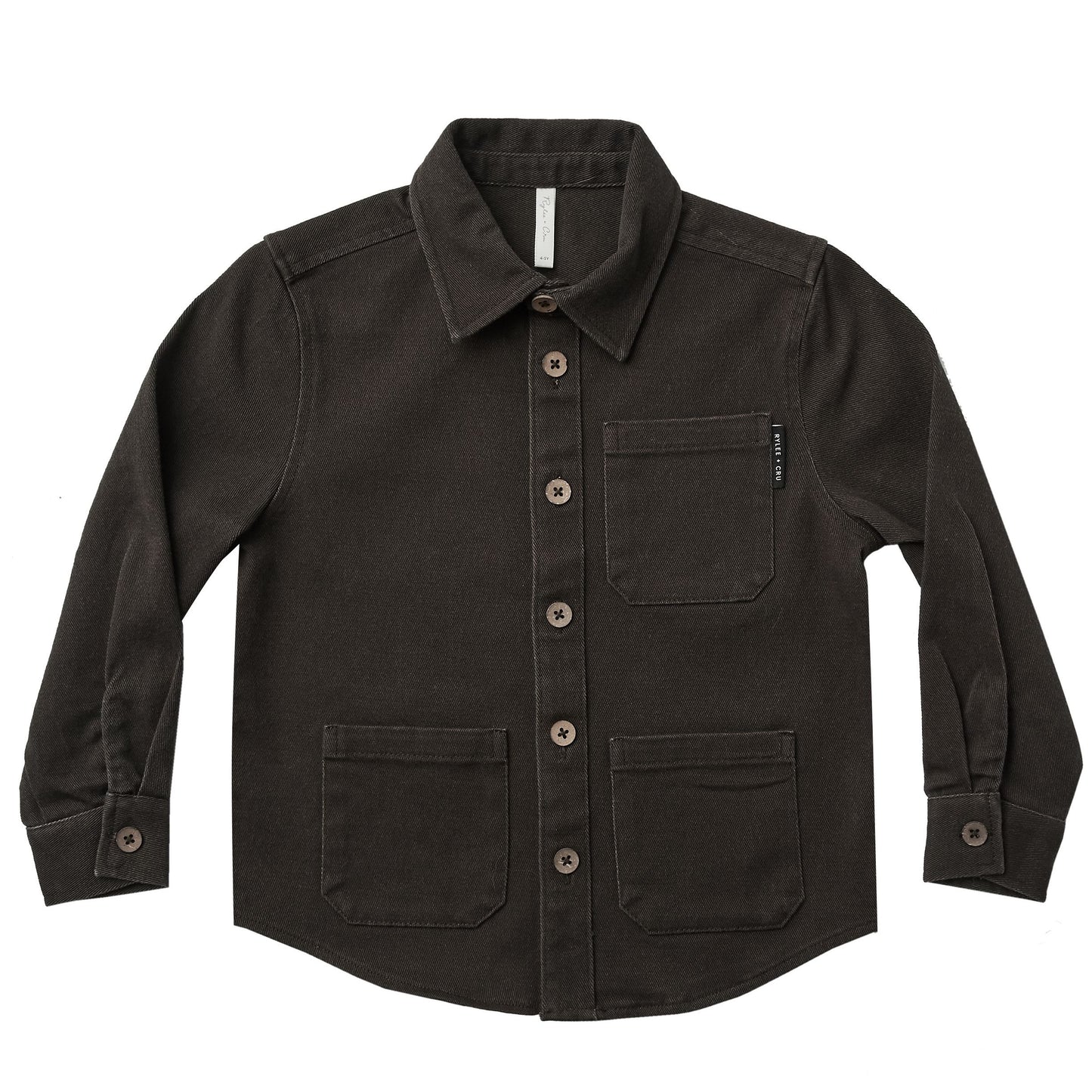 COLLARED SHIRT || VINTAGE BLACK