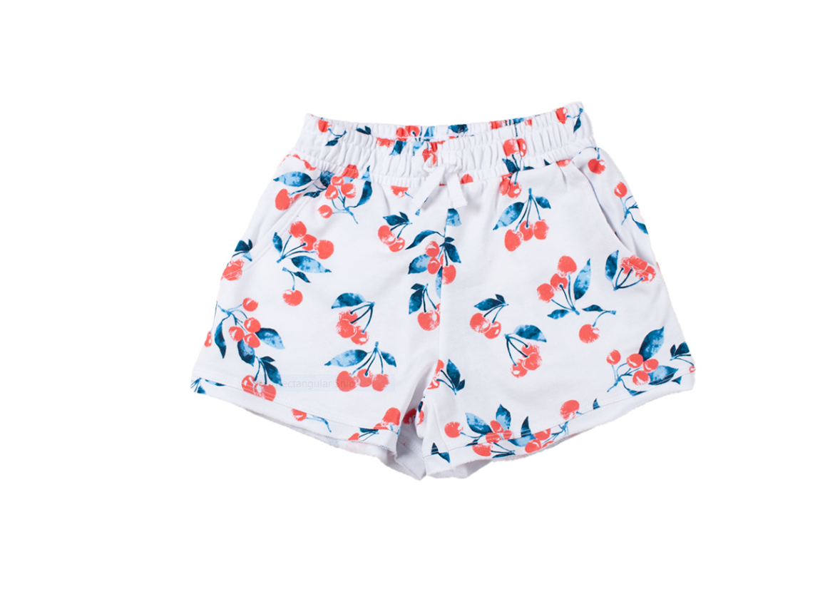 Splendid Allover Cherry Print Short