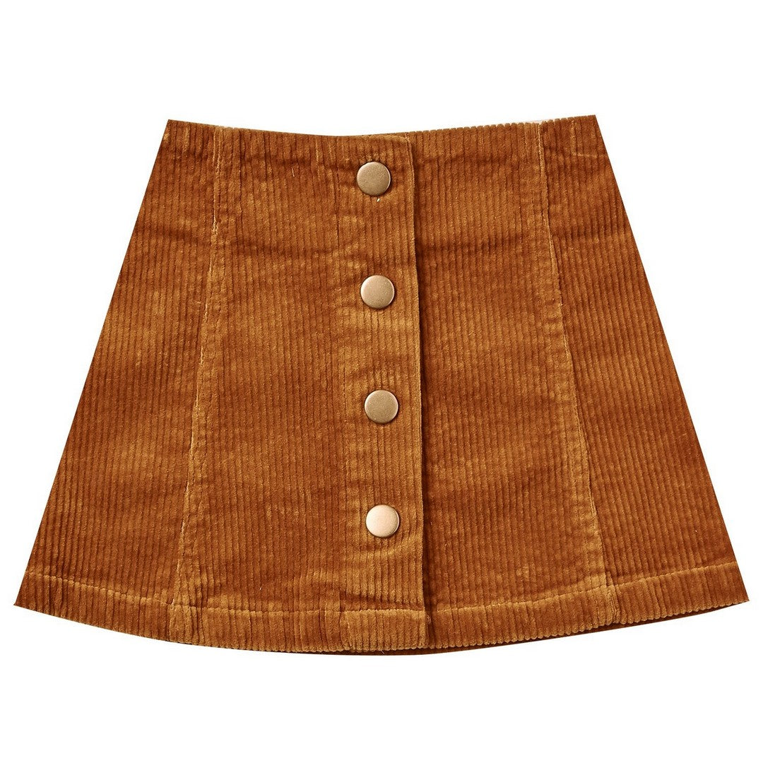 Corduroy Mini Skirt