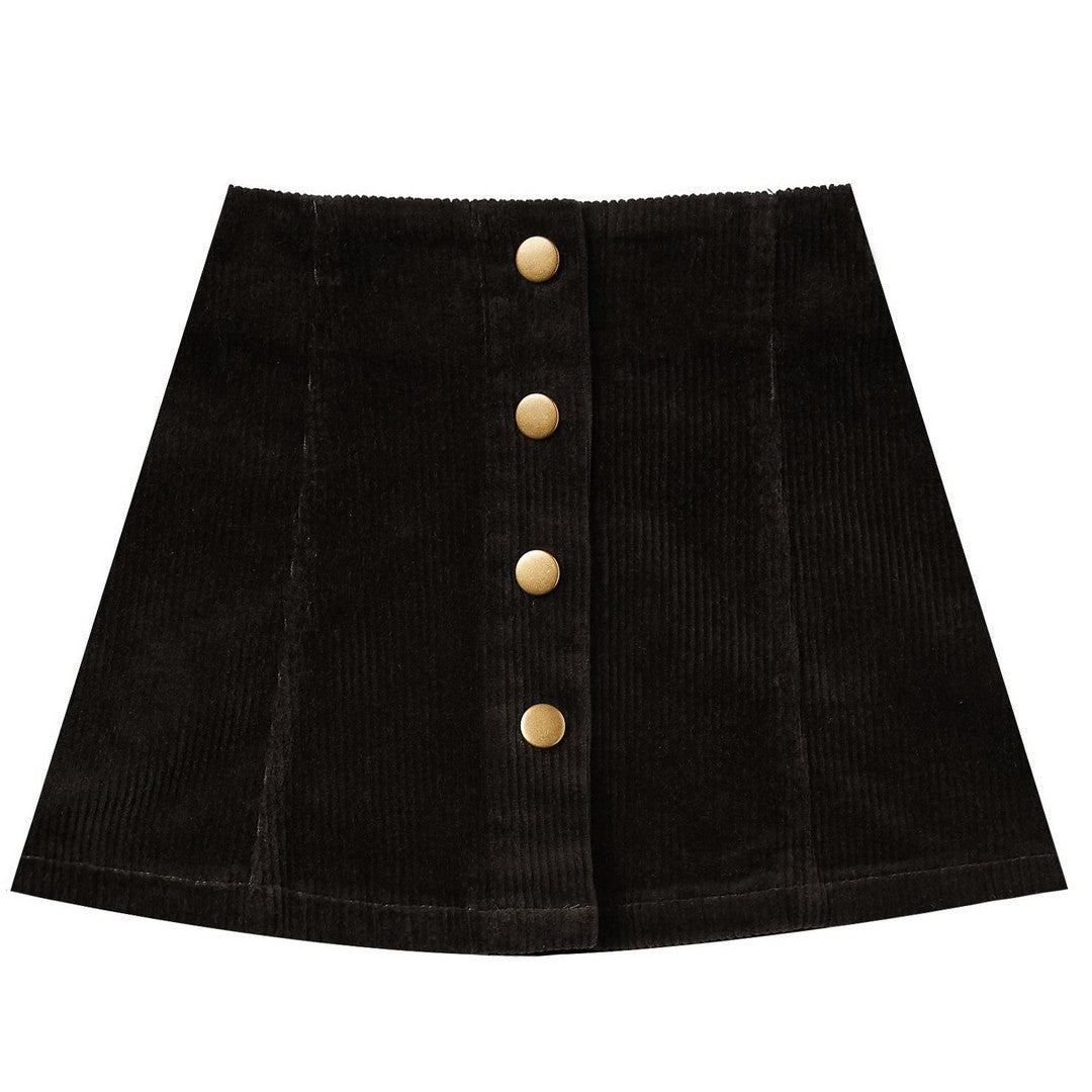 Corduroy Mini Skirt