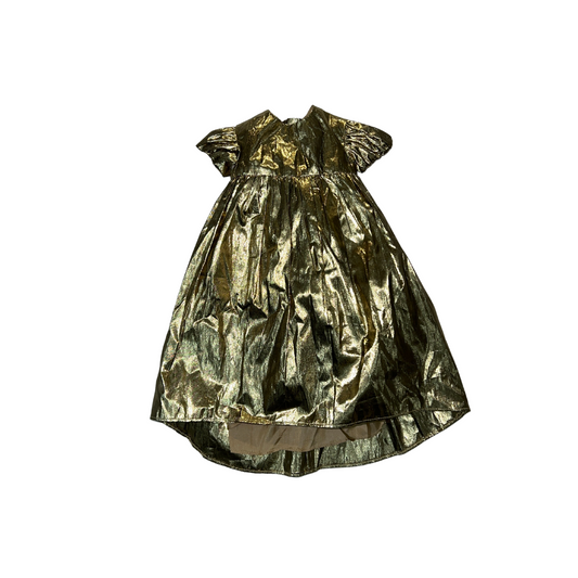 Gold Doll Dress