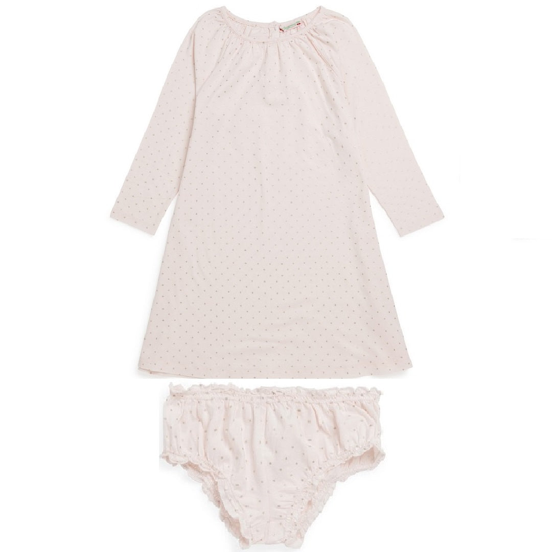 BTI3264NU CHEMISE DE NUIT AVEC CULOTTE DANS POCHETTE