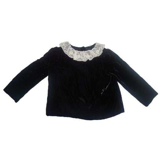 JADA BLOUSE BLACK AND CREAM