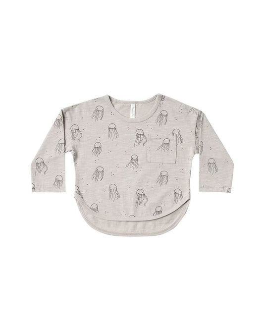 jellyfish banded longsleeve tee New