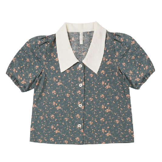 JULIE TOP | DARK FLORAL