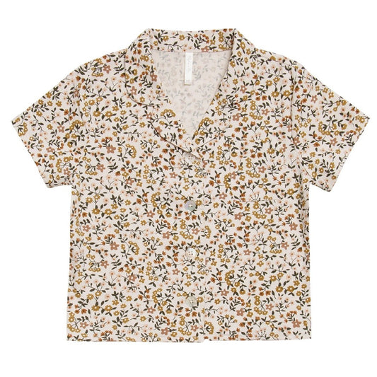 Light Floral Pajama Top